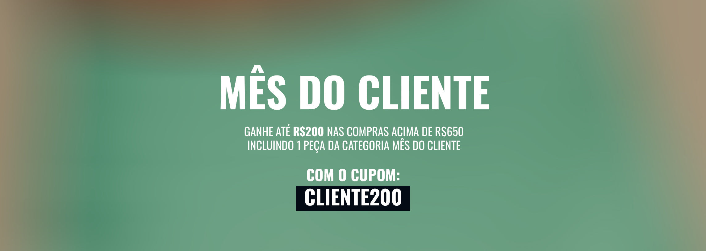 Mês do Cliente