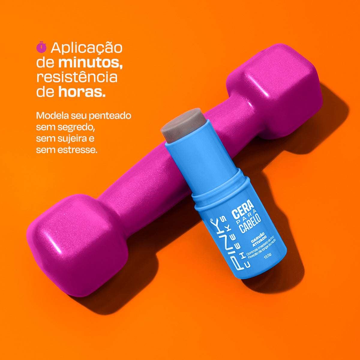 Cera para Cabelos by Manu Cit 13,5g - Pink Cheeks