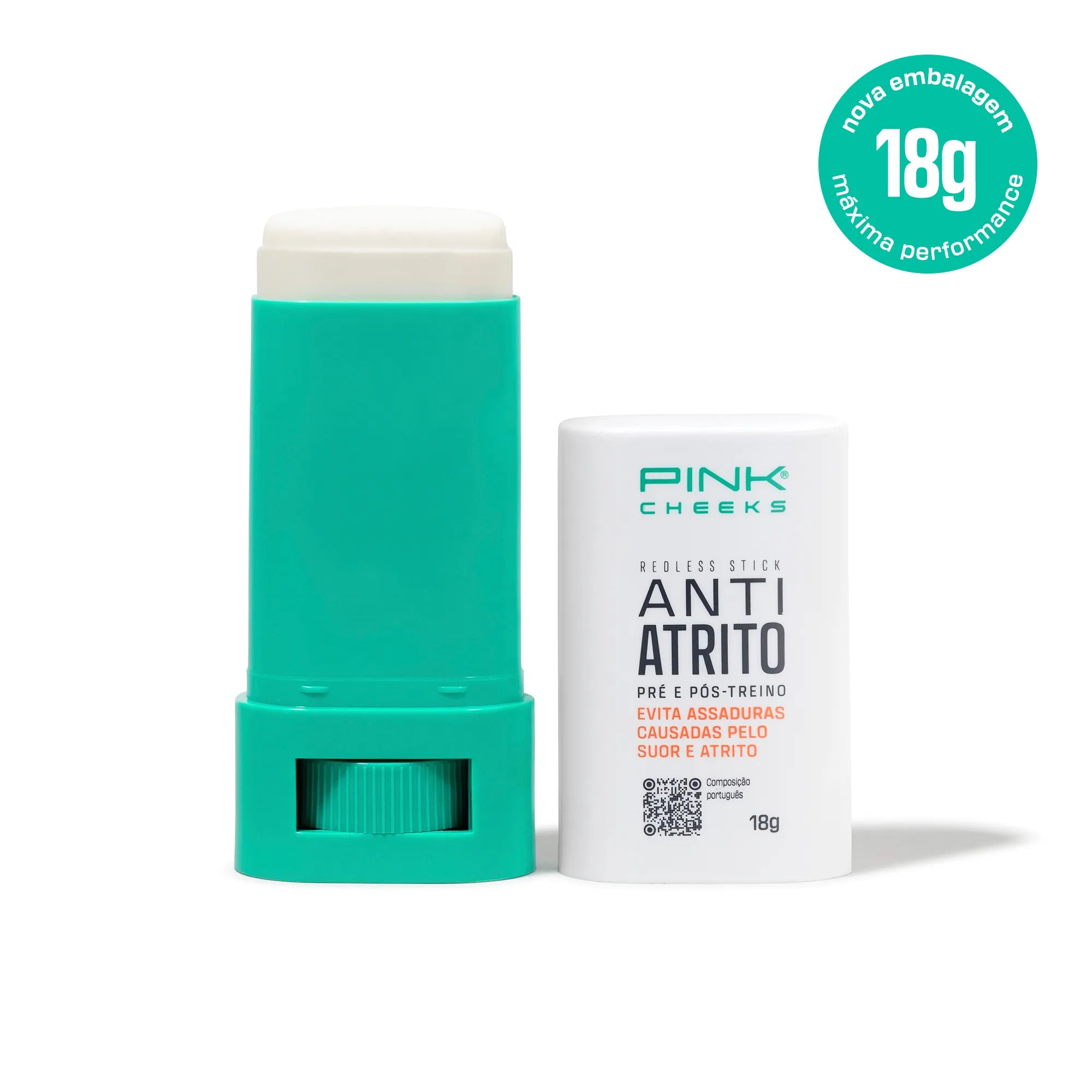 Antiatrito em bastão redless 18g - Pink Cheeks