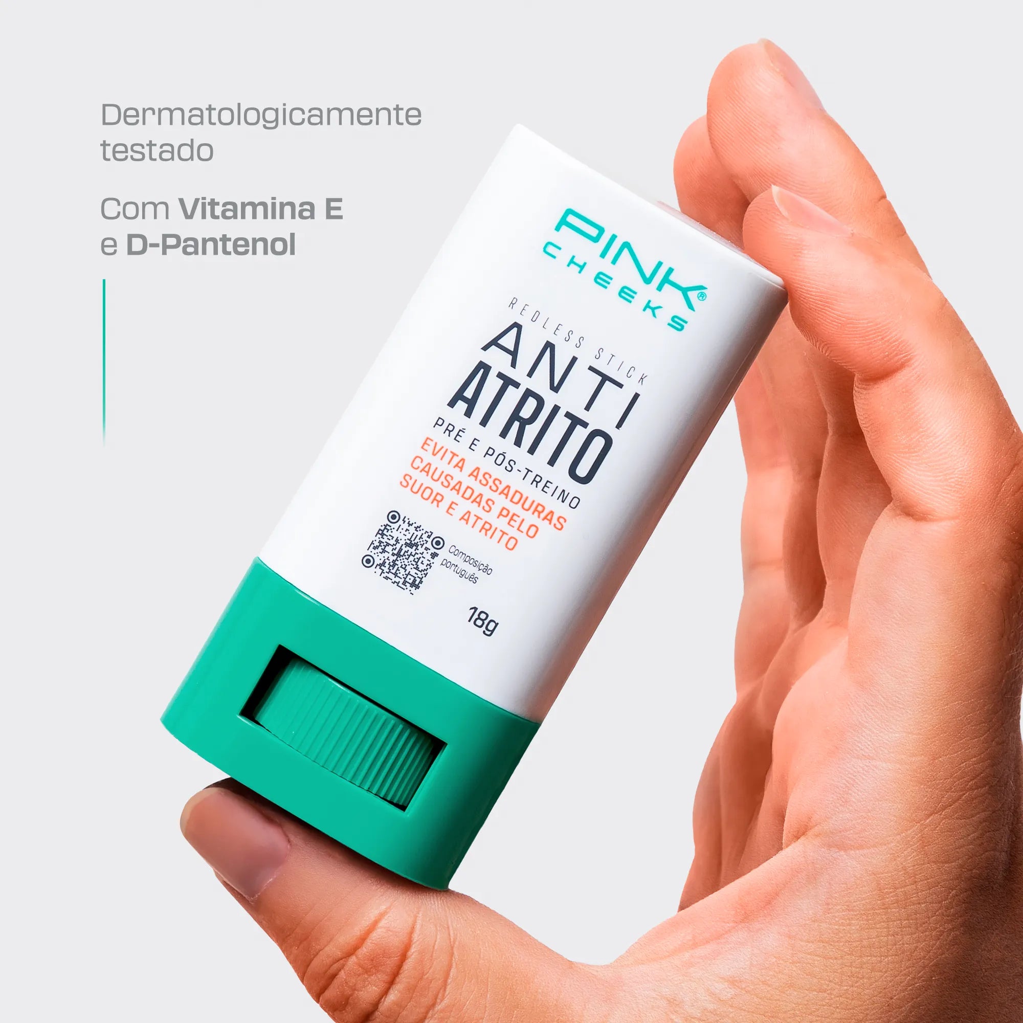 Antiatrito em bastão redless 18g - Pink Cheeks