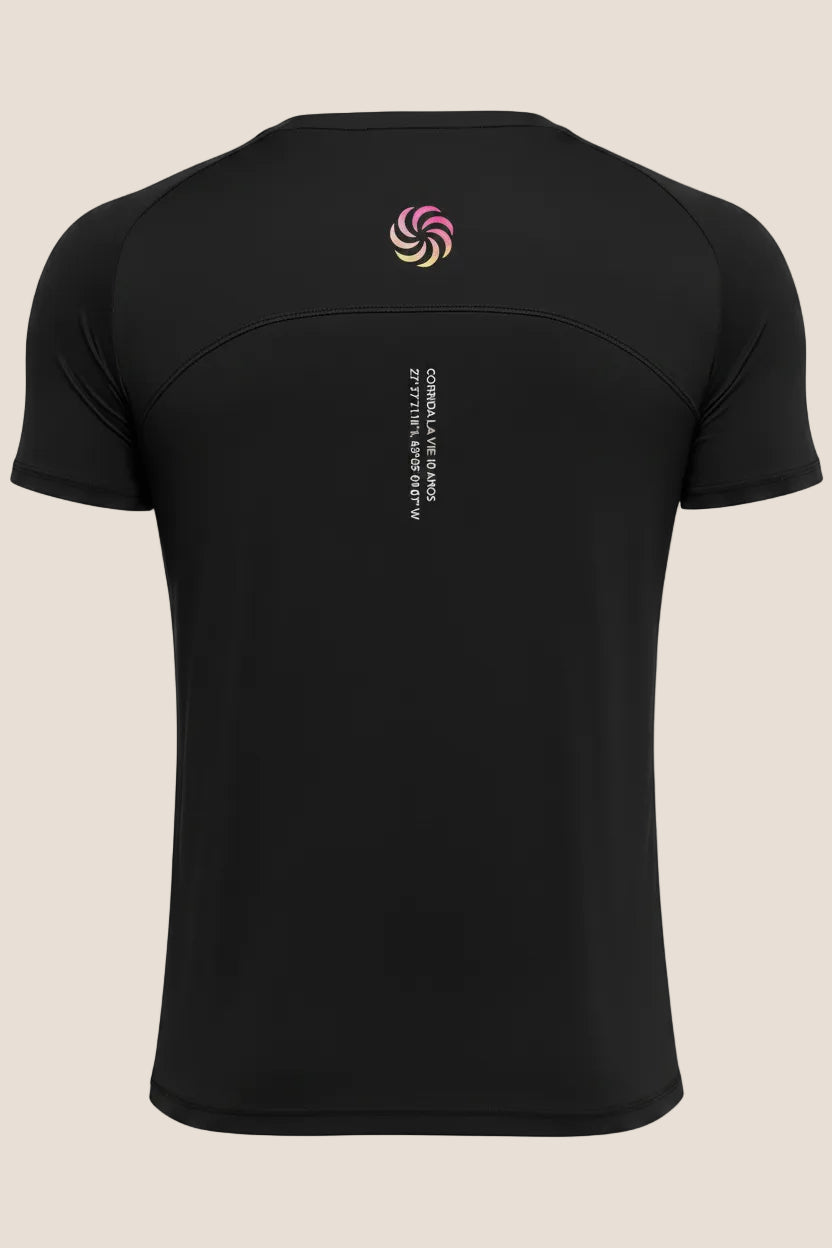 Camisa UV 50 Raglan Unisex Corrida La Vie 10 anos