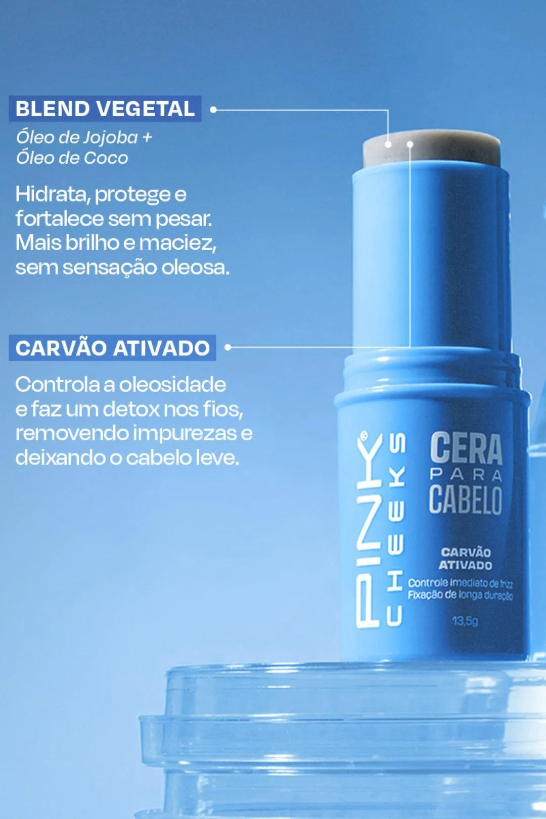 Cera para Cabelos by Manu Cit 13,5g - Pink Cheeks