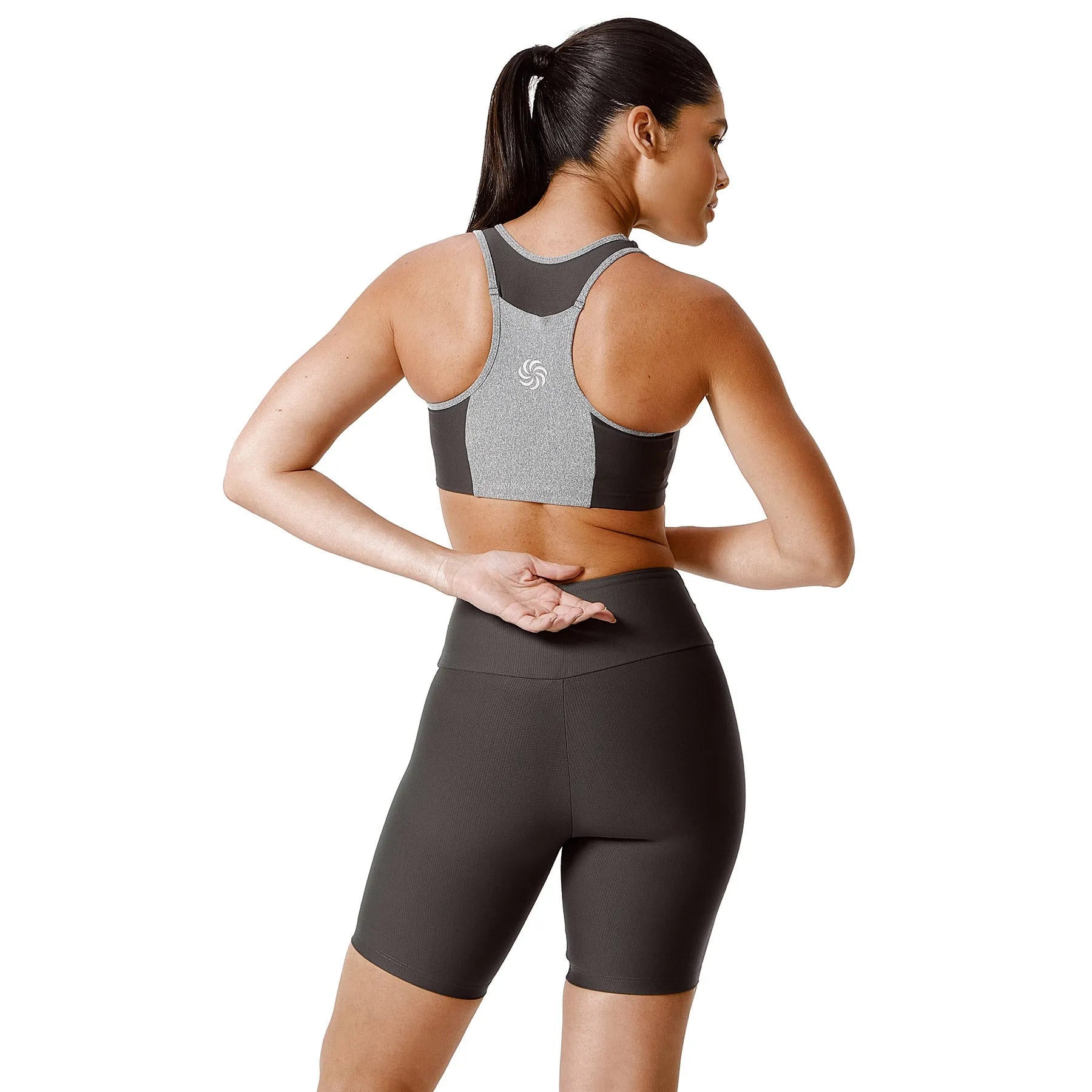 Bermuda de Compressão com Bolso 360º Grafite