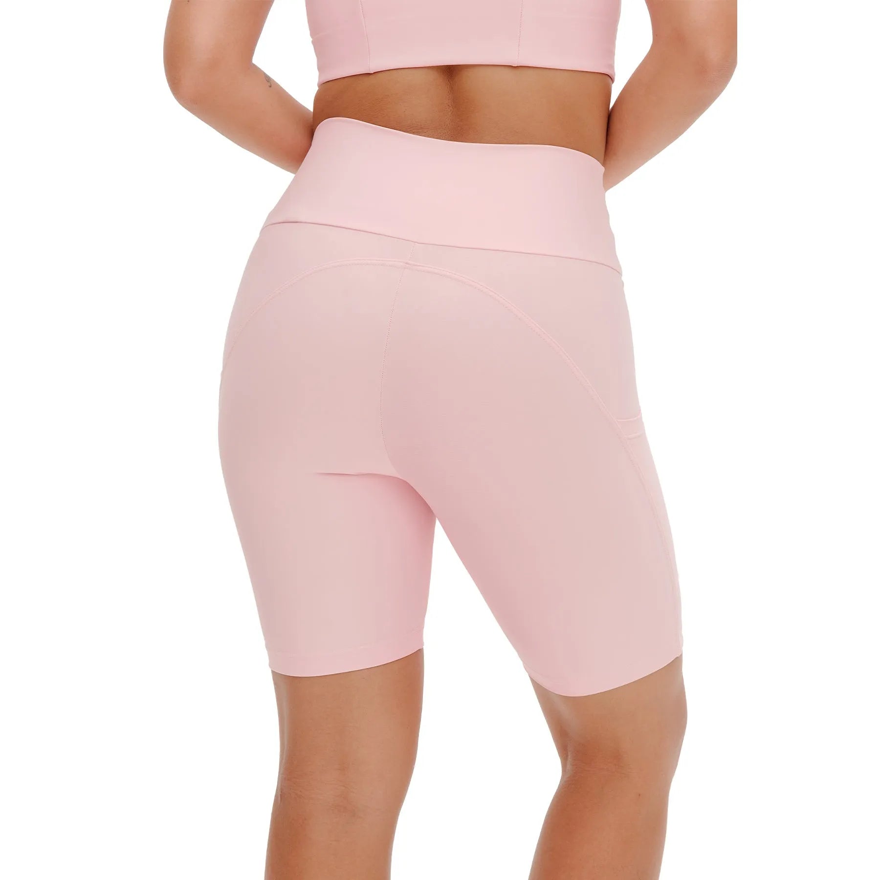 Bermuda de Compressão com Bolsos Clássica Total Emana Pêssego