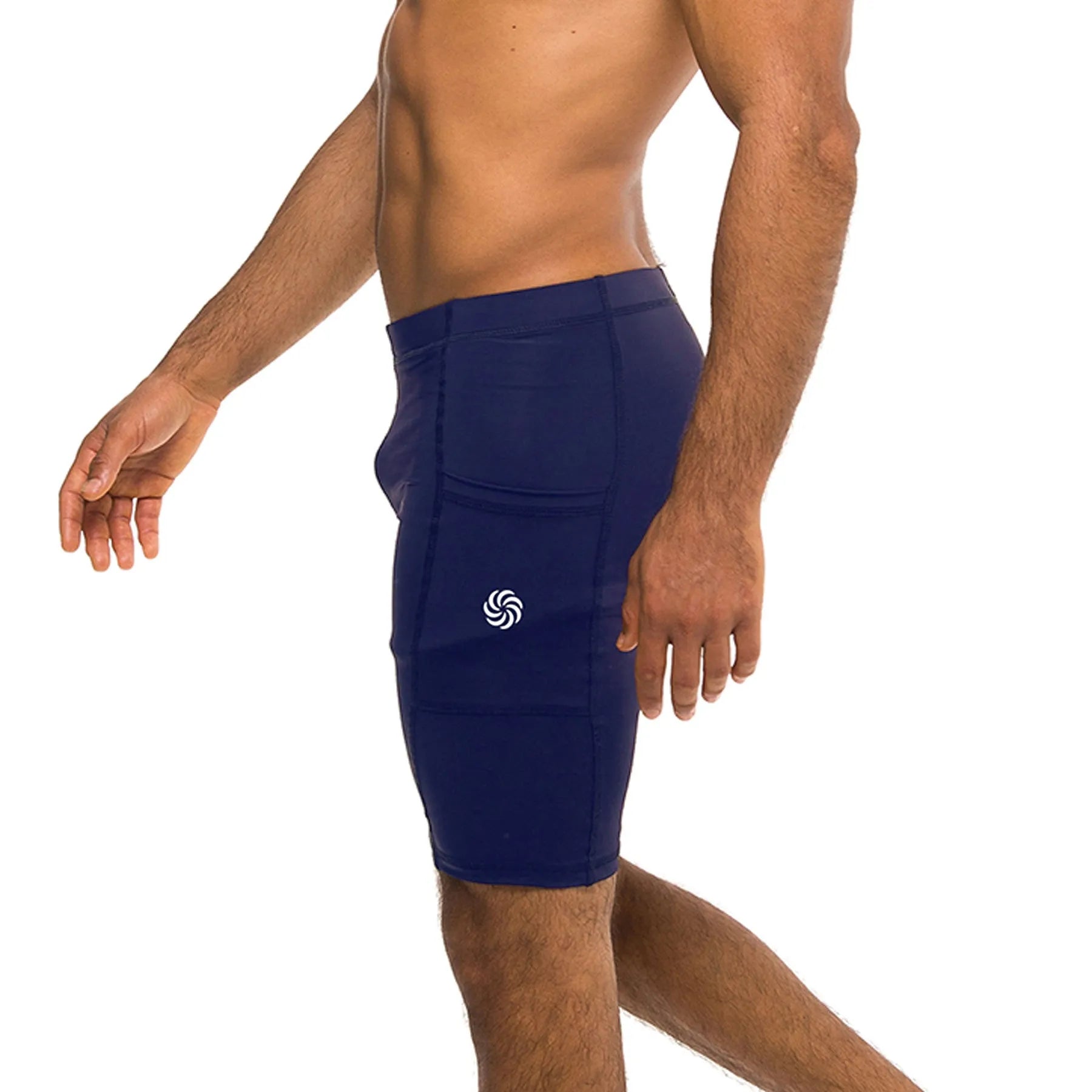 Bermuda de Compressão com Bolsos Masculina