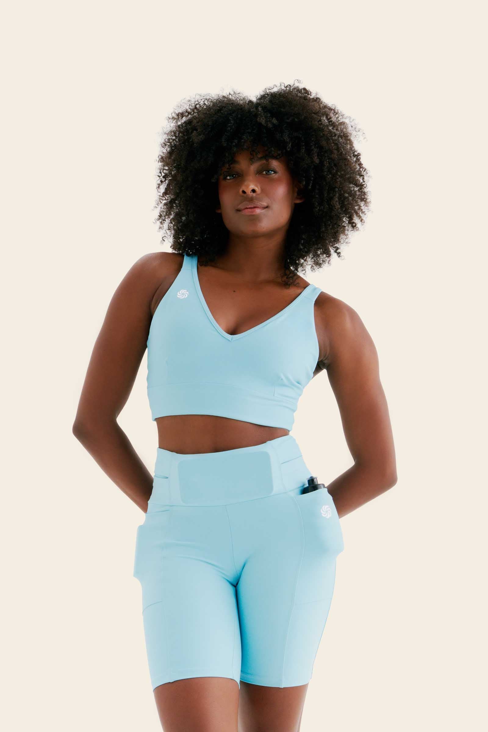 BERMUDA DE COMPRESSÃO COM MULTIBOLSOS TOTAL EMANA BRISA