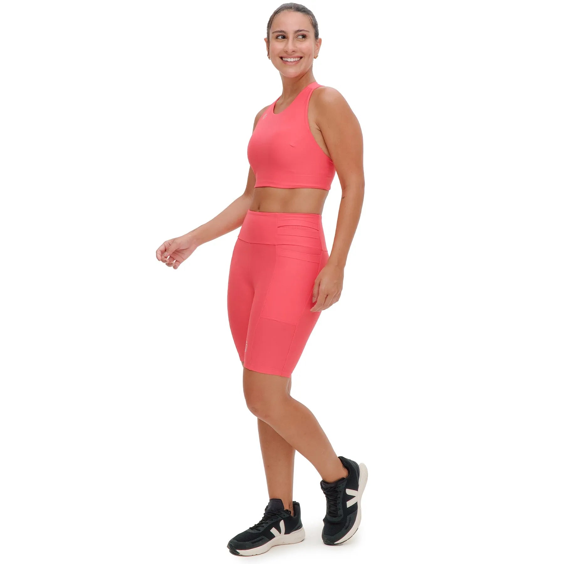 Bermuda de Compressão com Multibolsos