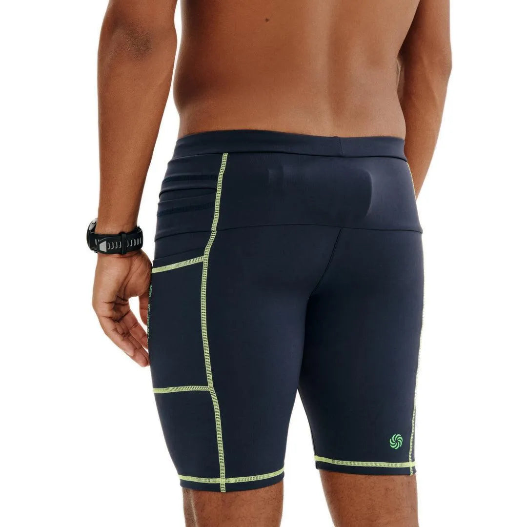 Bermuda de Compressão com Multibolsos Masculina Total Emana Mar