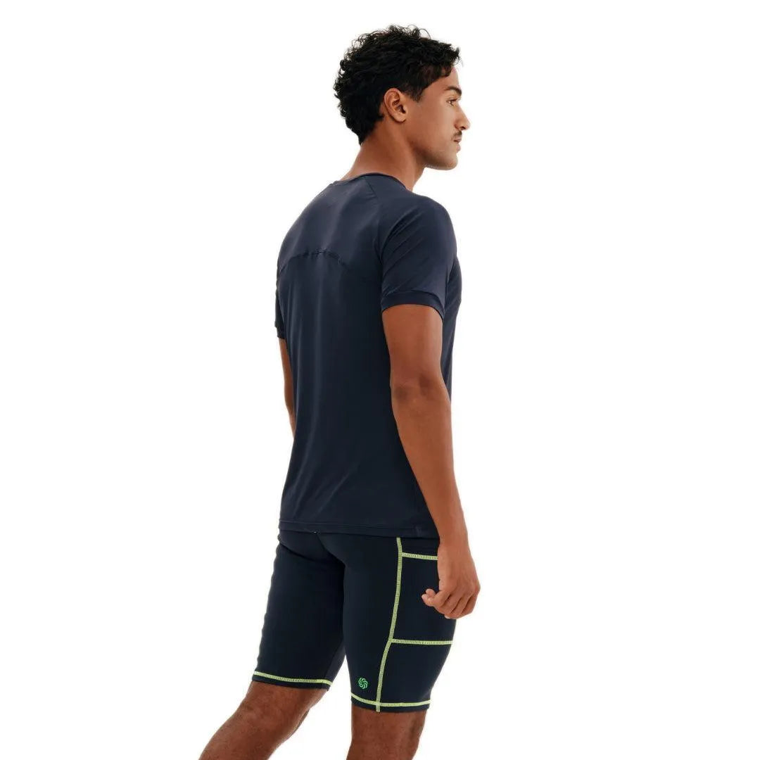 Bermuda de Compressão com Multibolsos Masculina Total Emana Mar