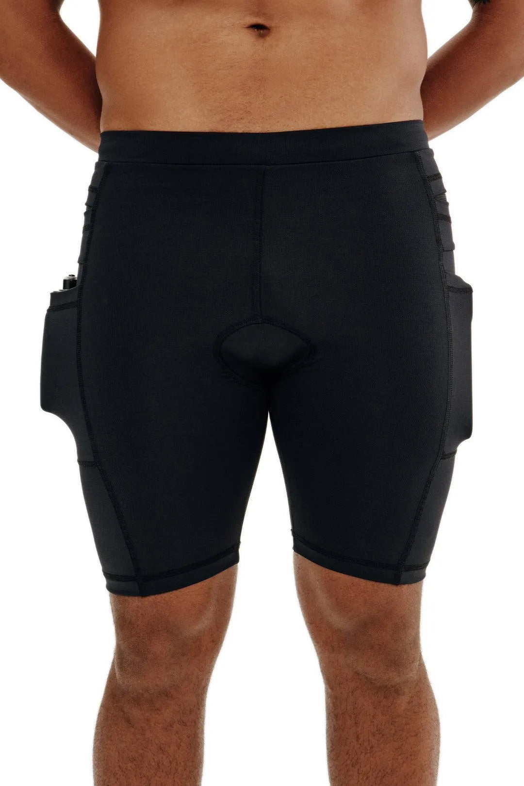 Bermuda de compressão com Multibolsos Masculina