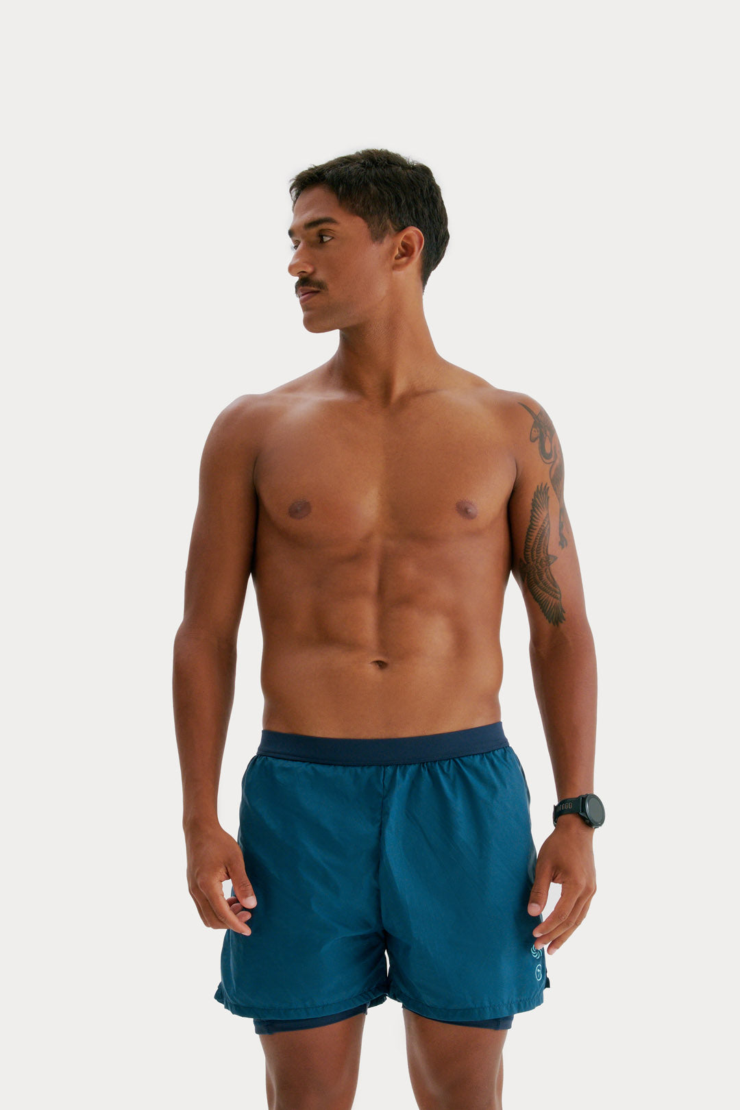 Bermuda de Compressão com Multibolsos Soltinha Masculina Sette Marinho