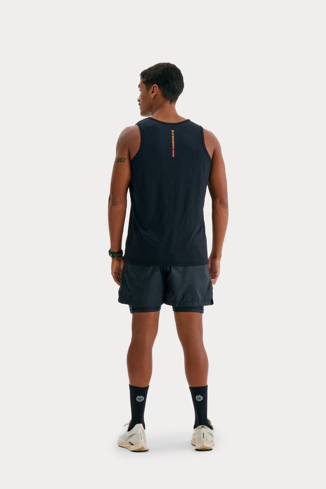 Bermuda de Compressão com Multibolsos Soltinha Masculina Sette Preta