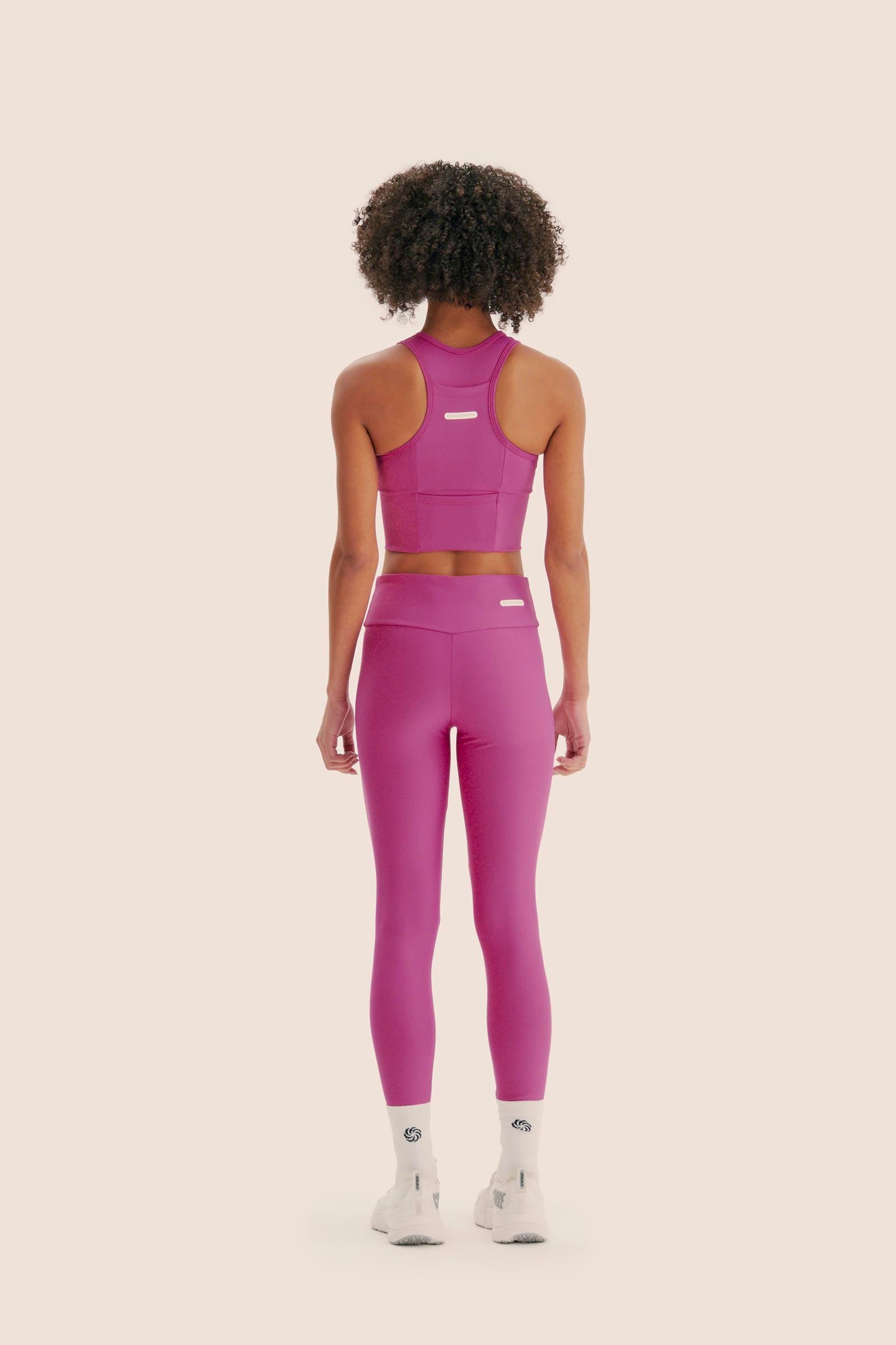 CALÇA DE COMPRESSÃO COM BOLSO 360º FlexSkin™ MAGENTA