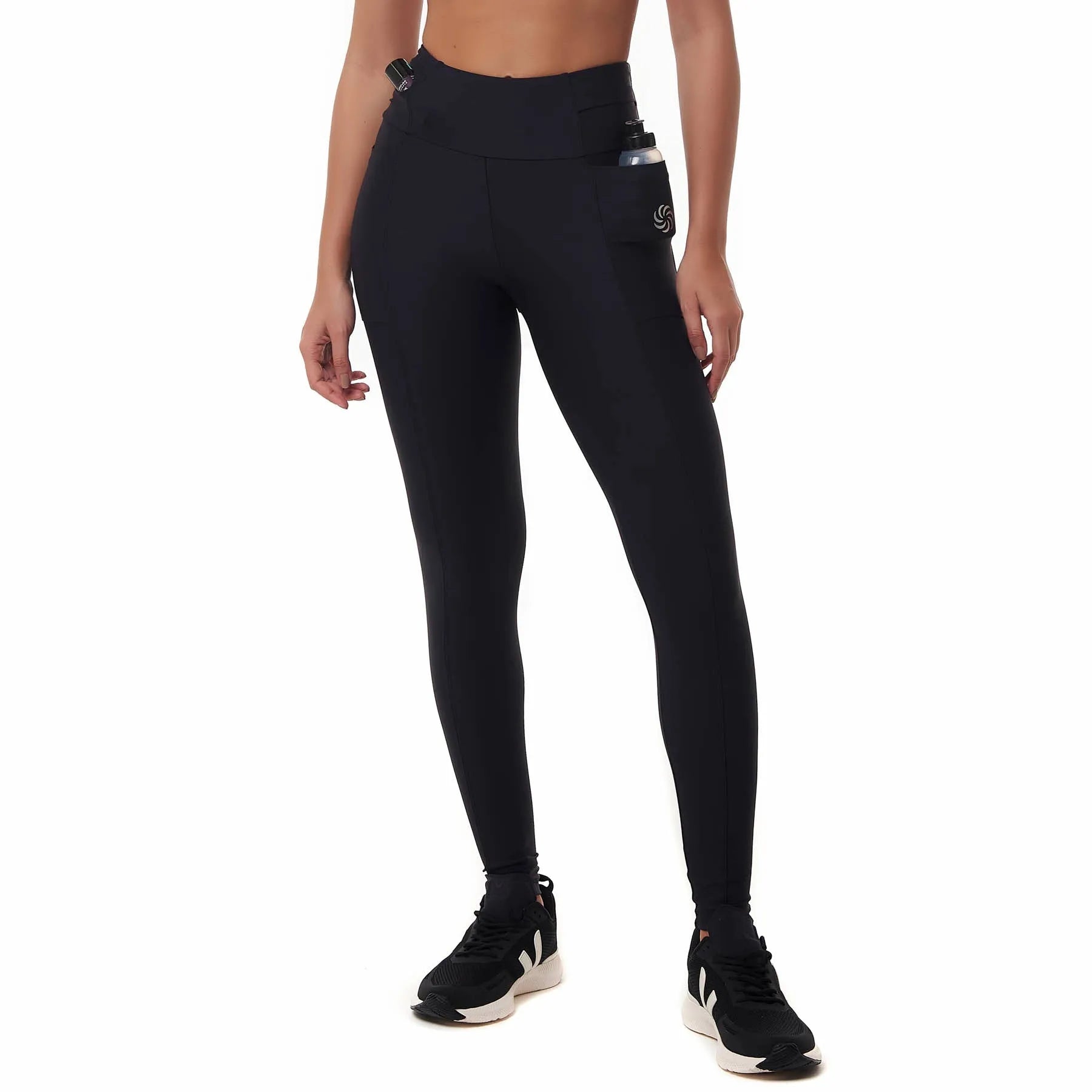 Calça de Compressão com Multibolsos Total Emana