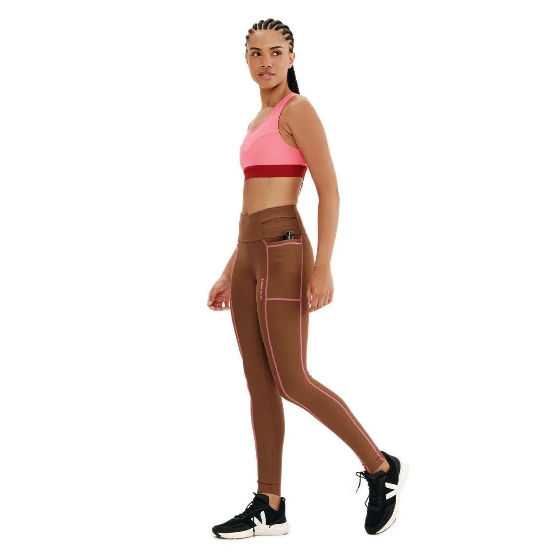 Calça de Compressão com Multibolsos Total Emana Terra