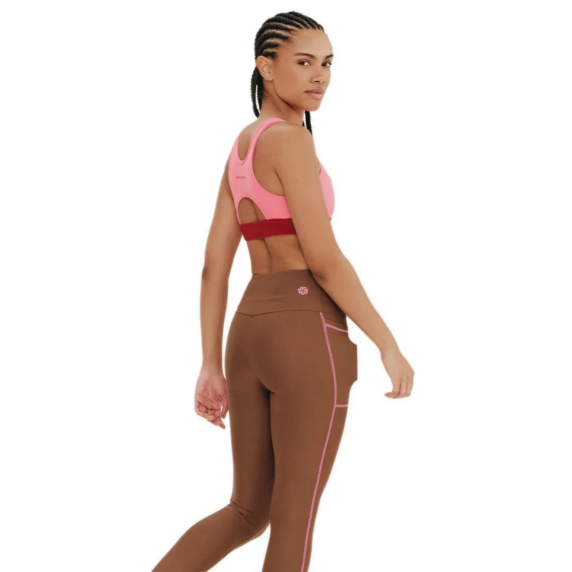 Calça de Compressão com Multibolsos Total Emana Terra