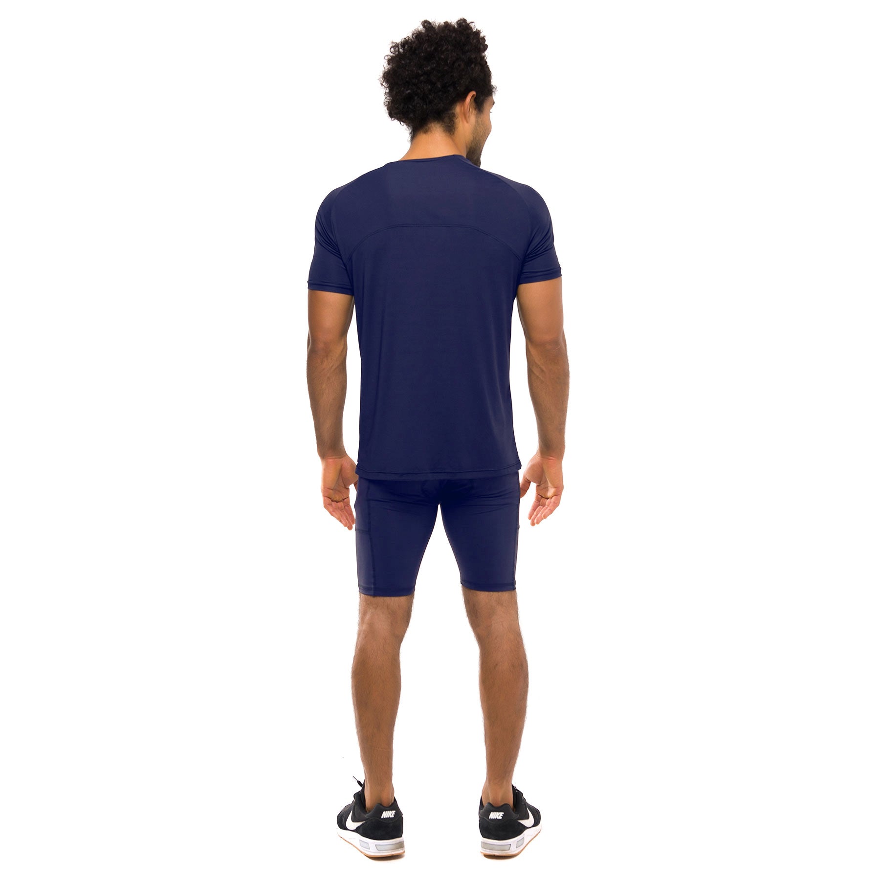 Camisa UV 50 Raglan Masculina Marinho