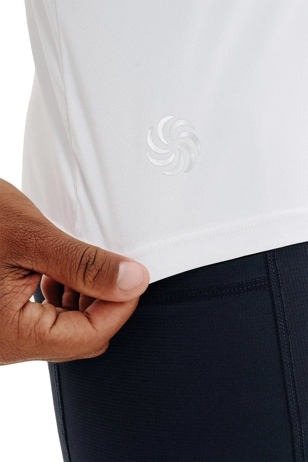 Camisa UV 50 Raglan Masculina Branco