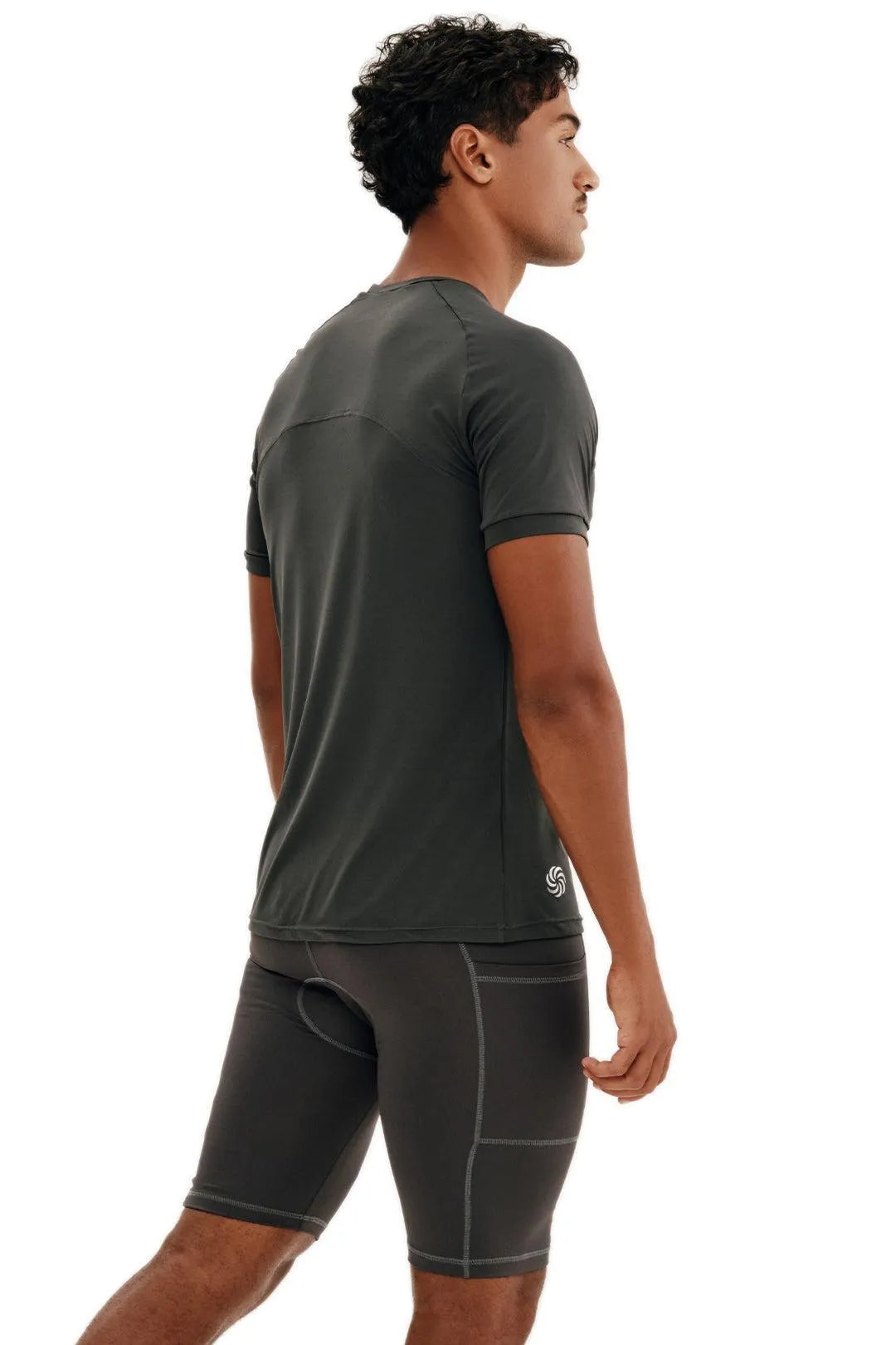 Bermuda de compressão com Multibolsos Masculina Grafite