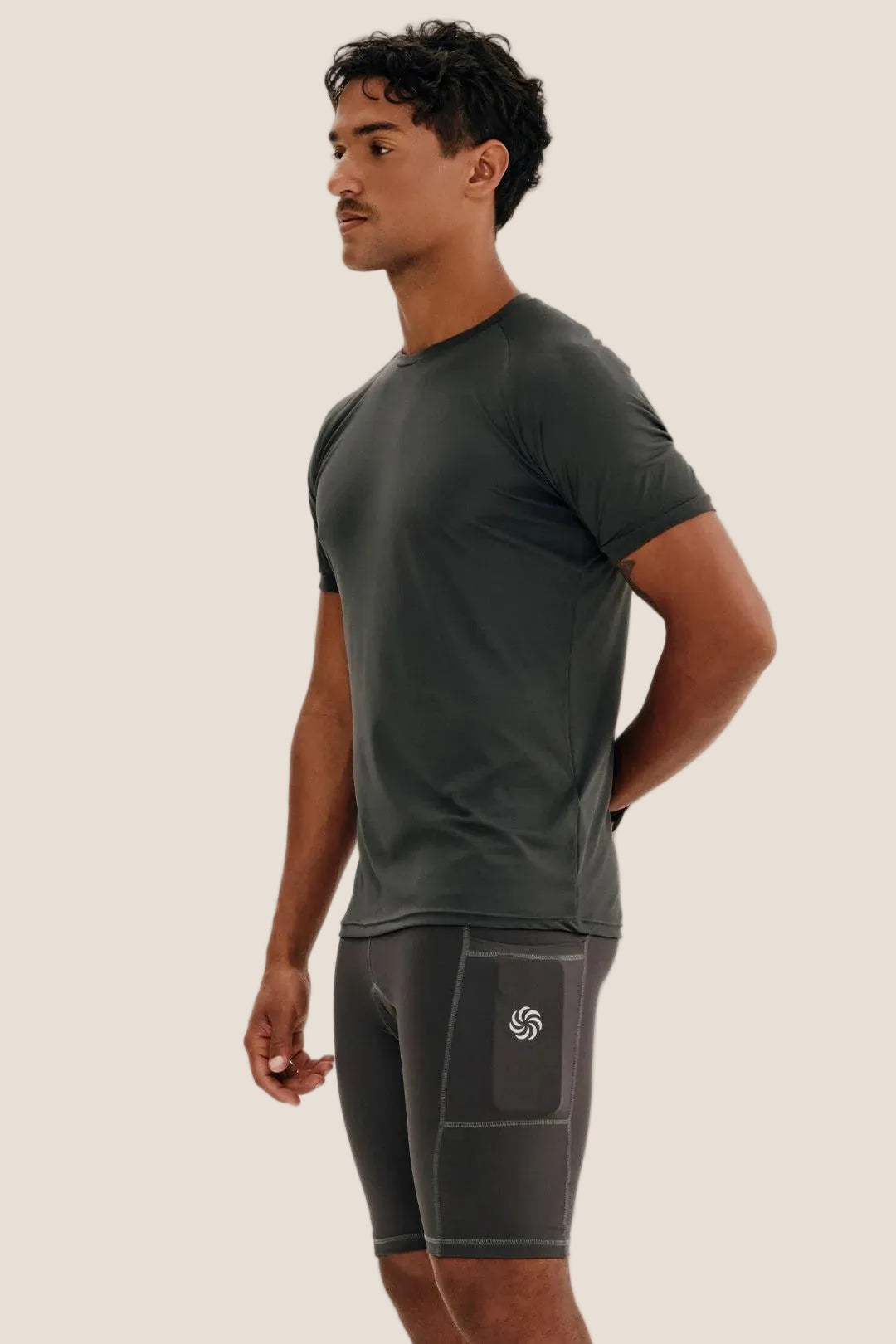 Camisa UV 50 Raglan Masculina Grafite