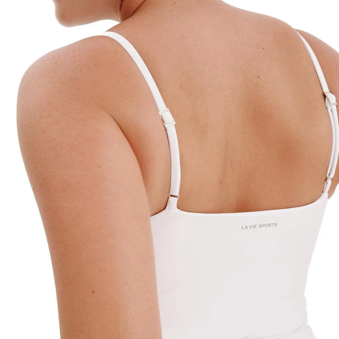 Camiseta de compressão Alcinha Total Emana Branca