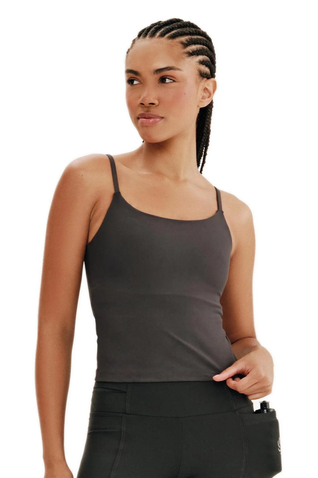 Camiseta de compressão Alcinha Total Emana Grafite