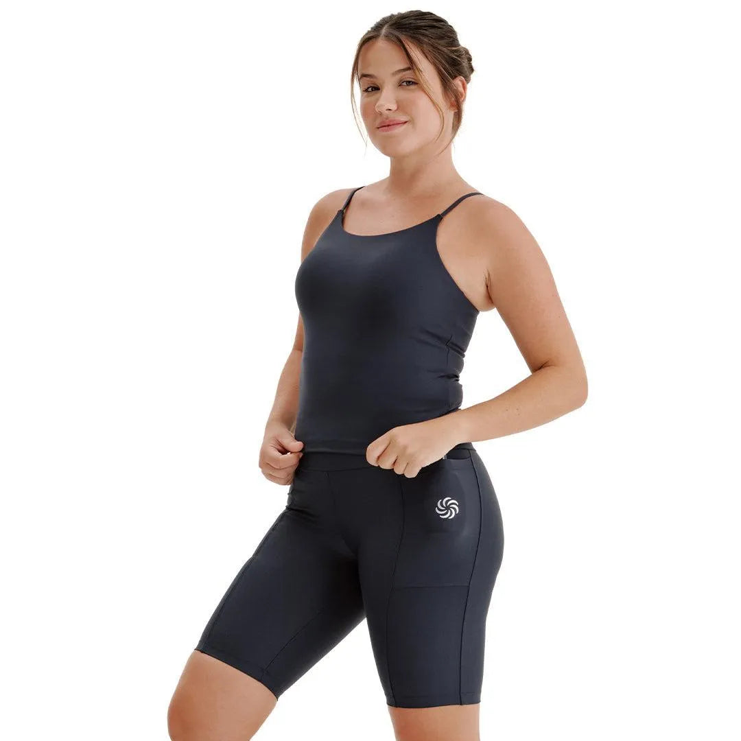 Camiseta de compressão Alcinha Total Emana Marinho