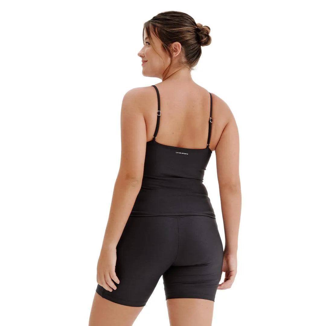 Camiseta de compressão Alcinha Total Emana Preta