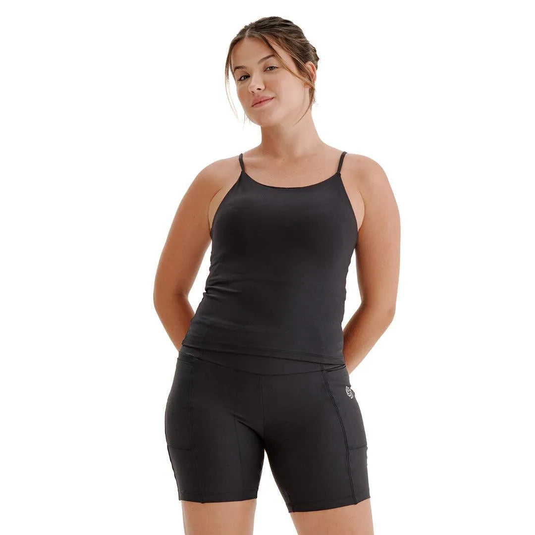 Camiseta de compressão Alcinha Total Emana Preta