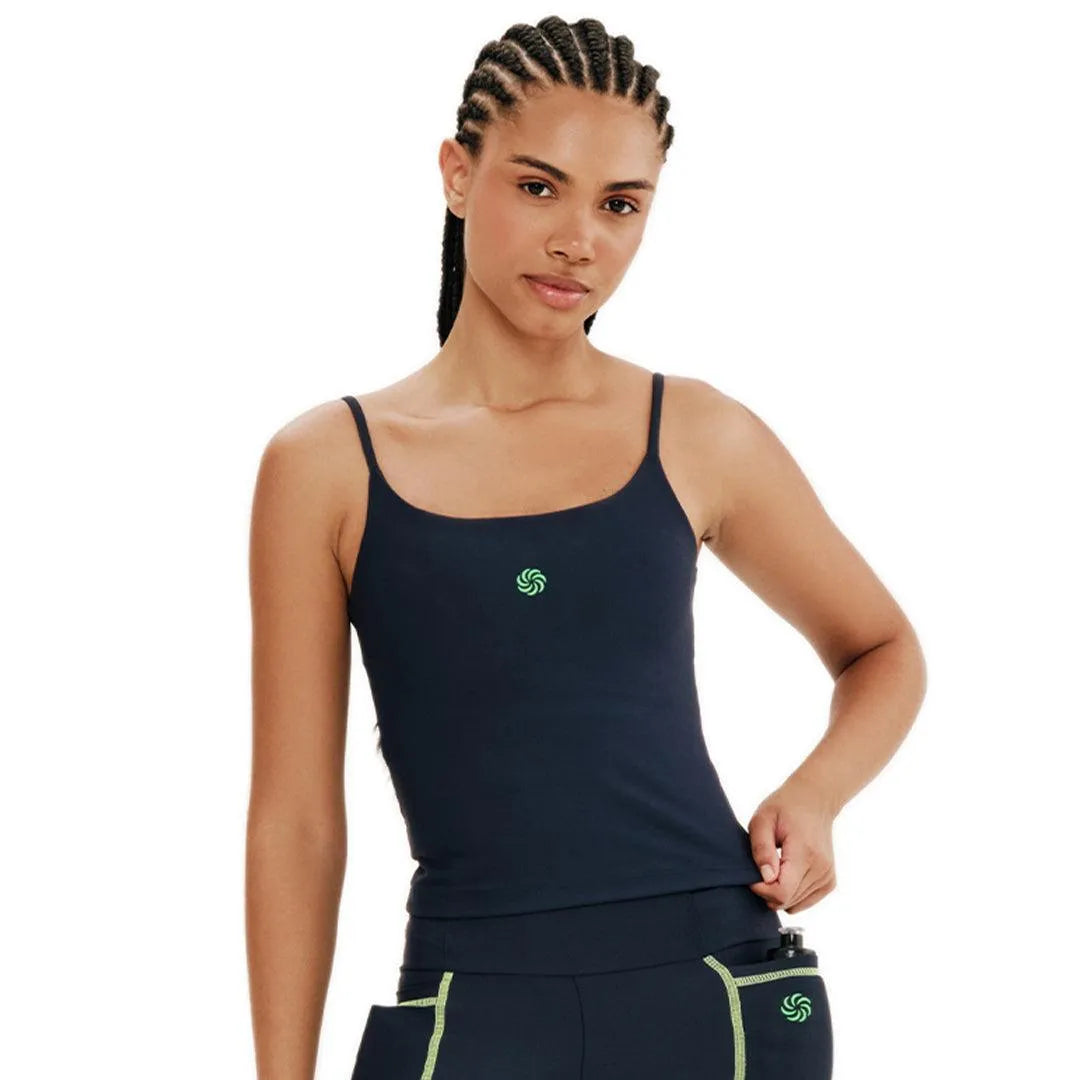 Camiseta de compressão Alcinha Total Emana Mar