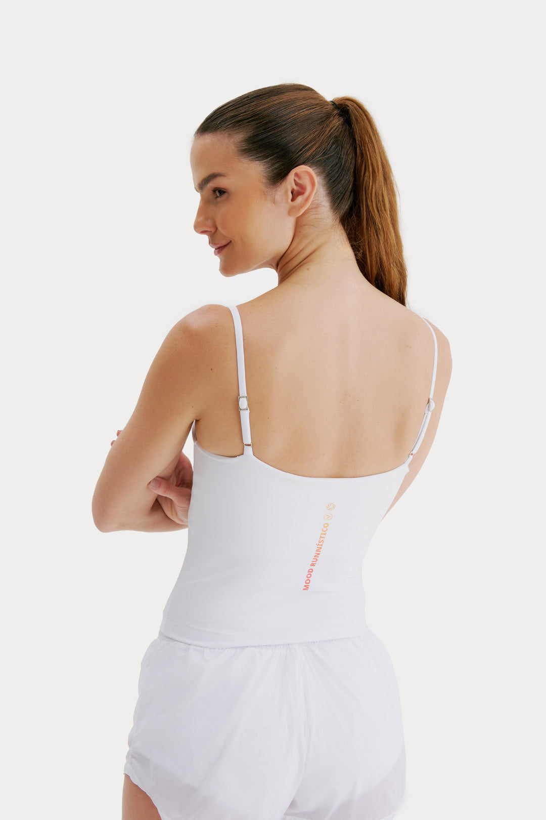 Camiseta de compressão Alcinha Sette Branca