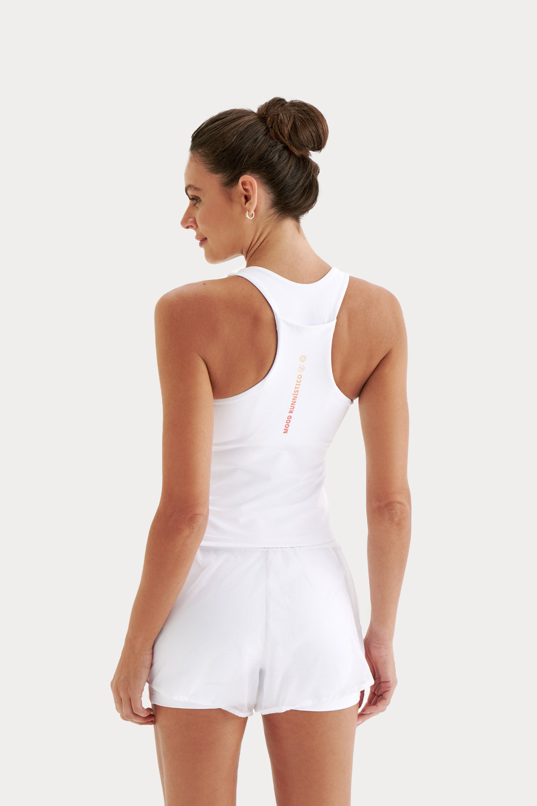 Camiseta de compressão com Super Bolso Sette Branca