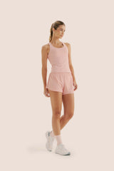 CAMISETA DE COMPRESSÃO COM SUPER BOLSO ROSE