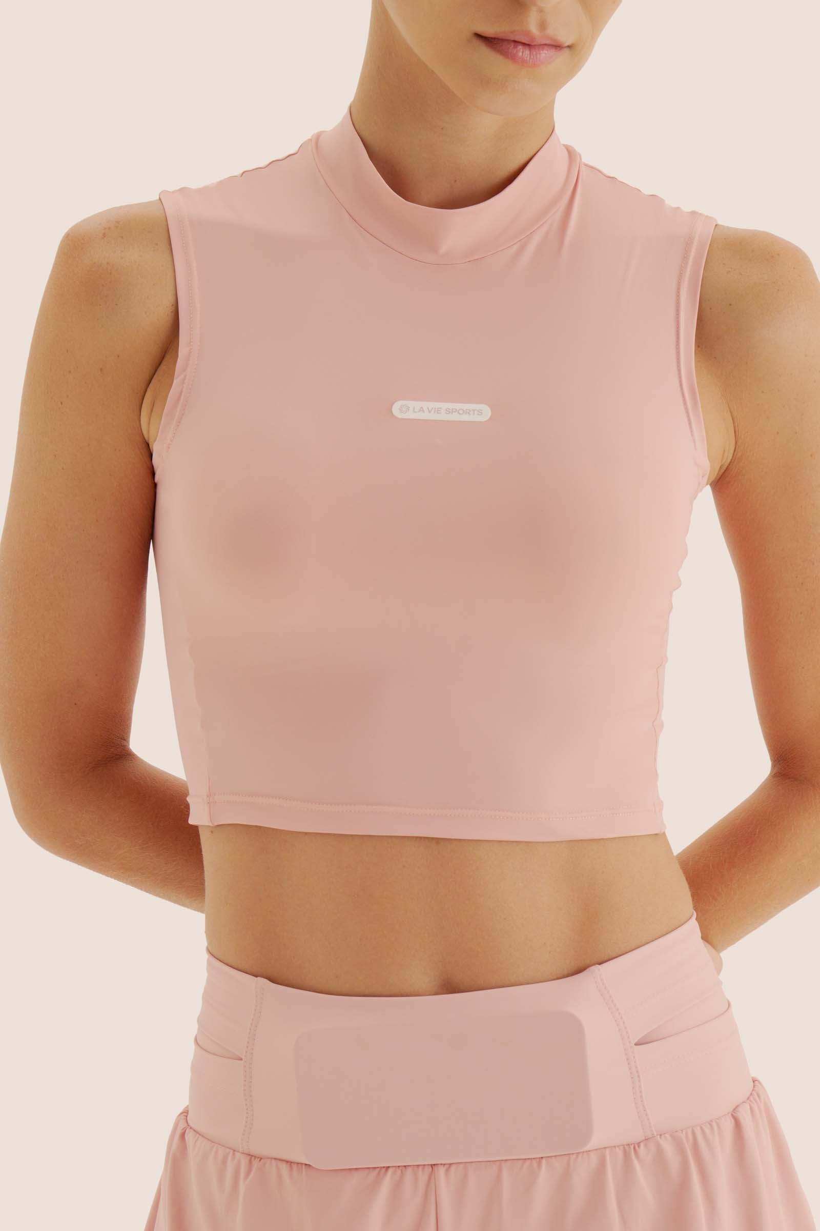 CROPPED GOLINHA ROSE