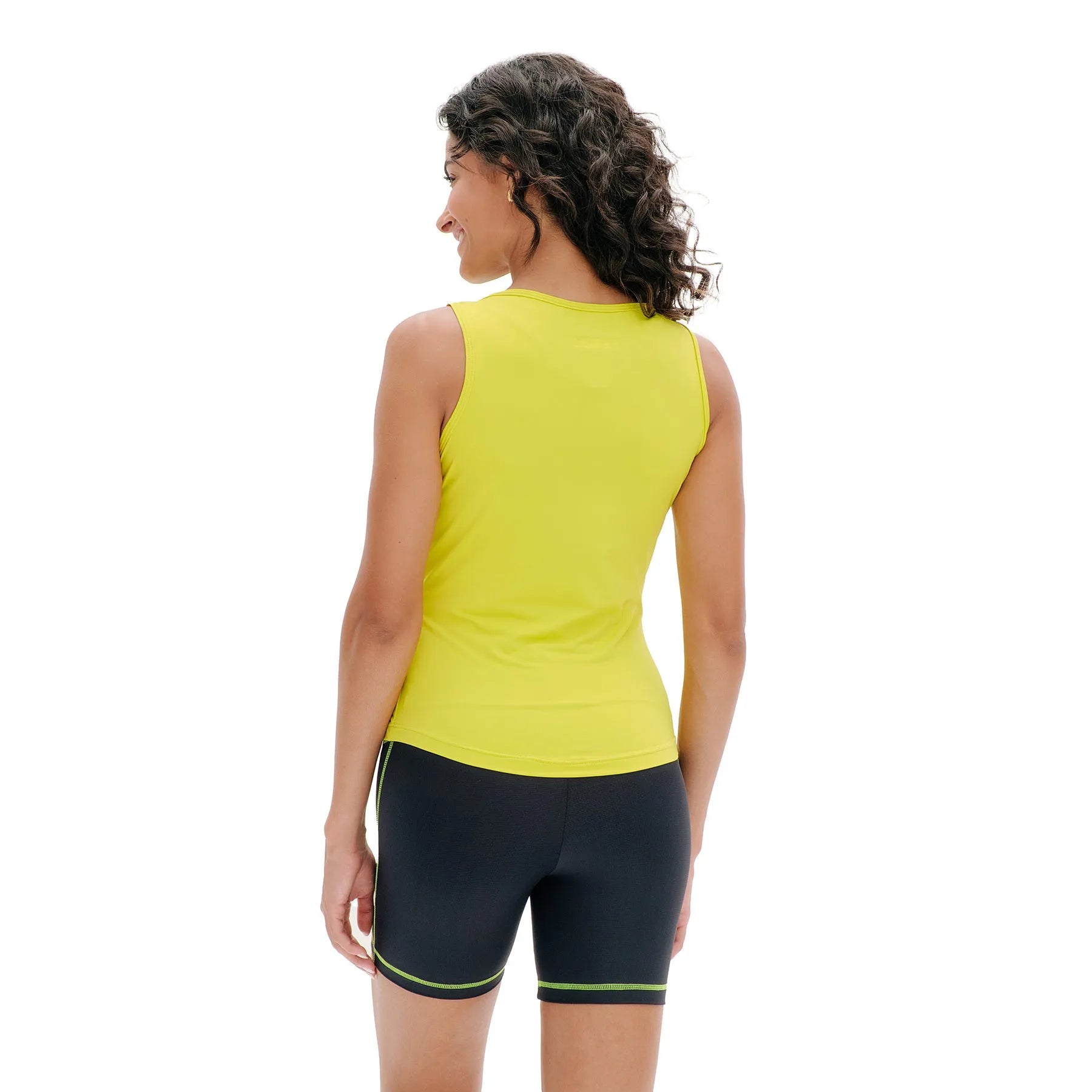 Camiseta Justinha Fluida Lime