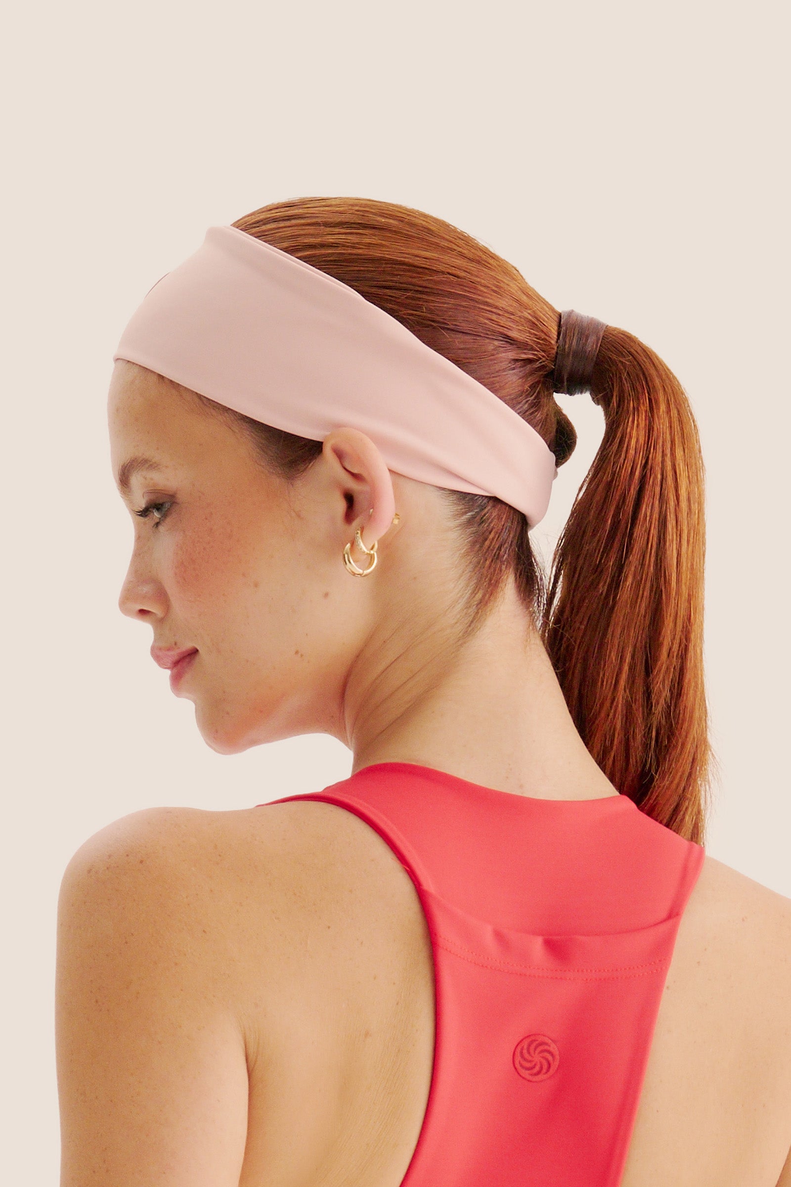 HEADBAND LA VIE SPORTS - ROSÉ COM FOGO