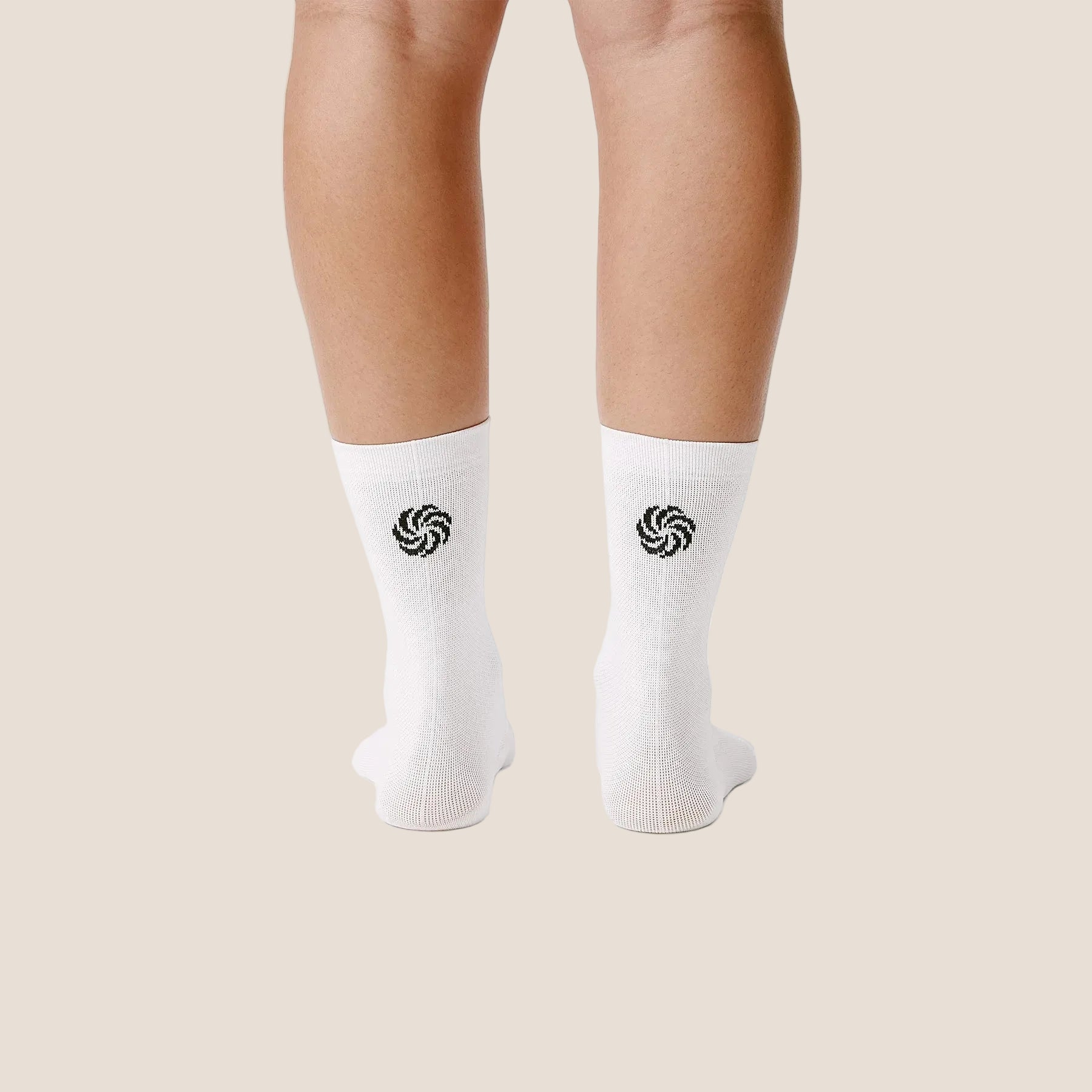 Meia de Compressão Emana Cano Médio La Vie Branco