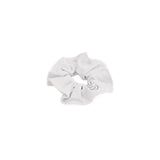 Scrunchie - amarrador de cabelo emana branco
