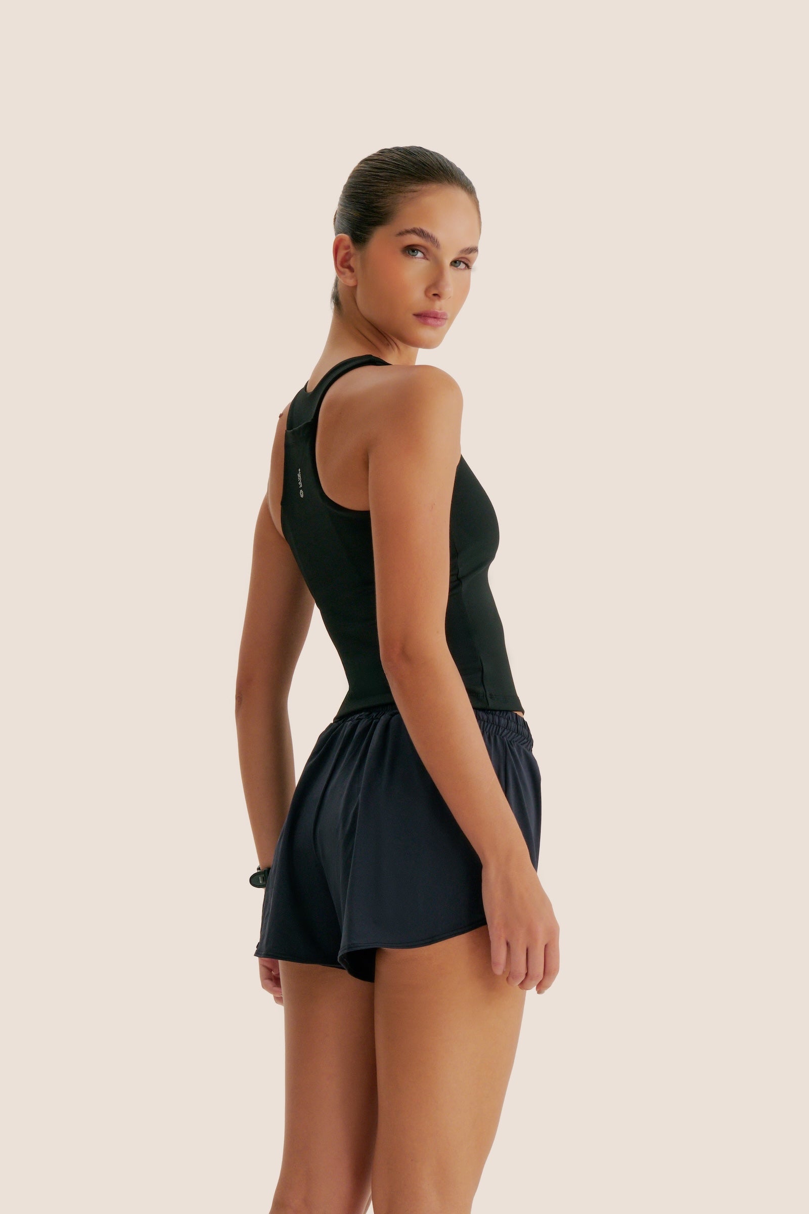 SHORT 3 BOLSOS SOLTINHO AloeSkin™ PRETO