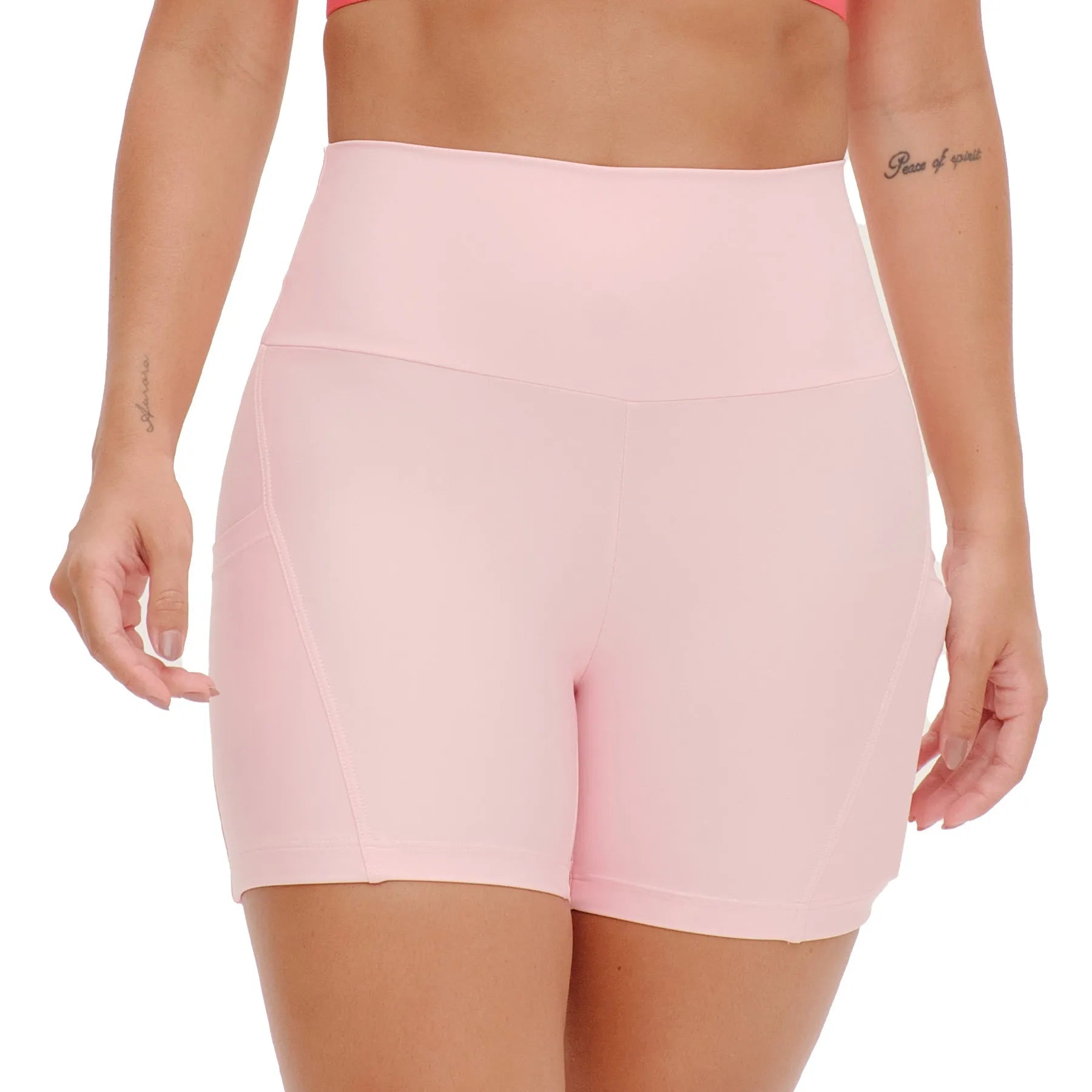 Short de Compressão com Bolsos Clássico Total Emana