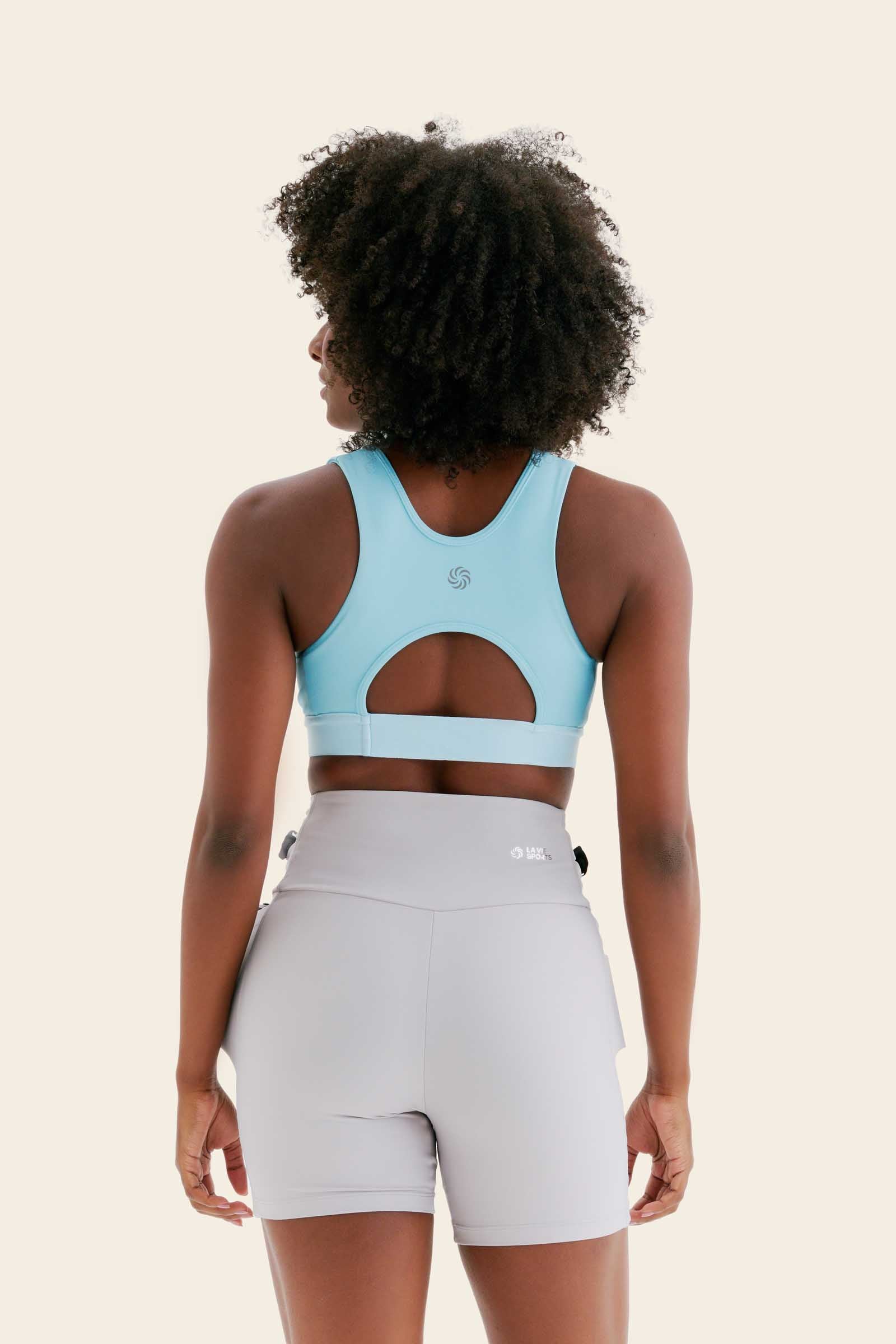 SHORT DE COMPRESSÃO COM MULTIBOLSOS LIVRE TOTAL EMANA NÉVOA