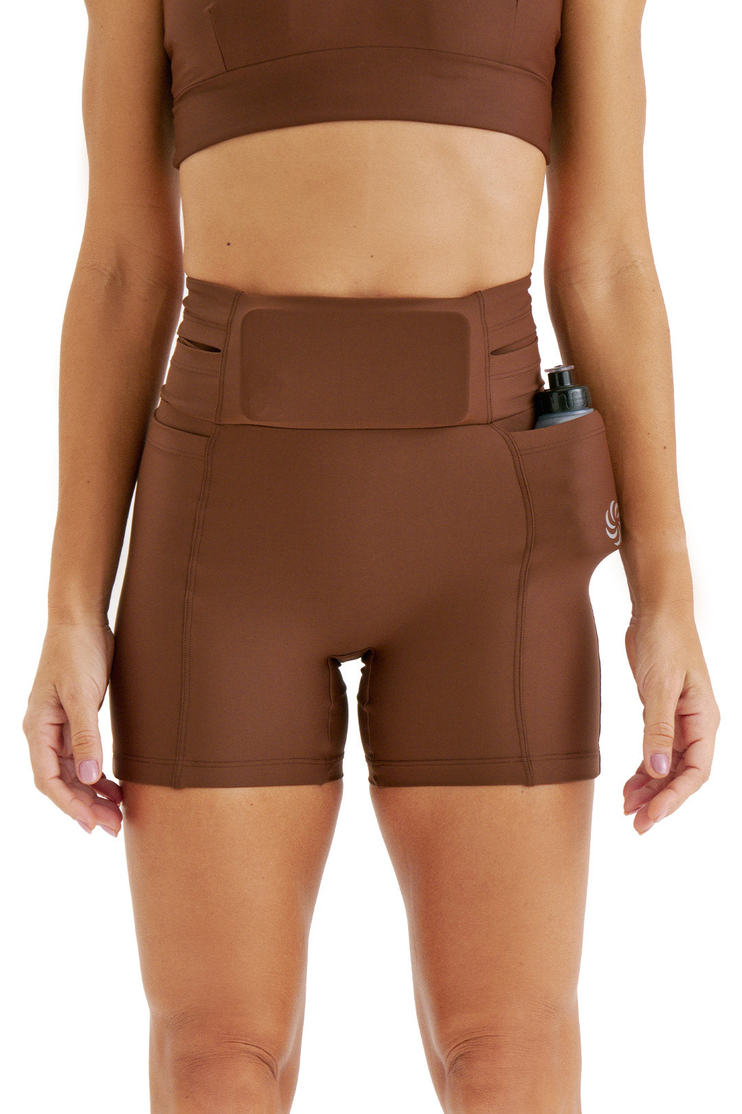 Look: Top conforto + Short multibolsos livre café