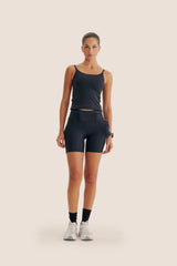 SHORT DE COMPRESSÃO COM MULTIBOLSOS CompressSkin™ + Emana PRETO