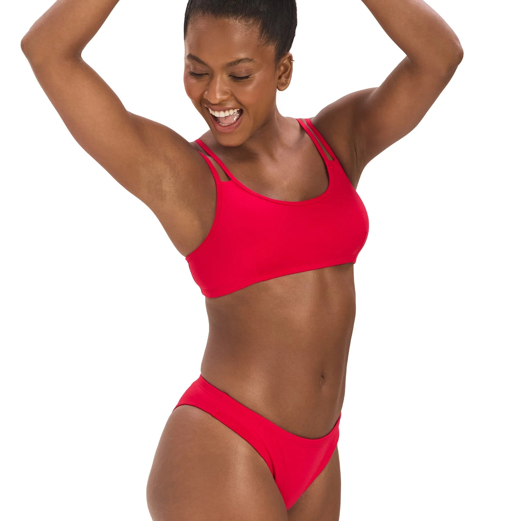 Sunquini de Natação Fluido Rubi