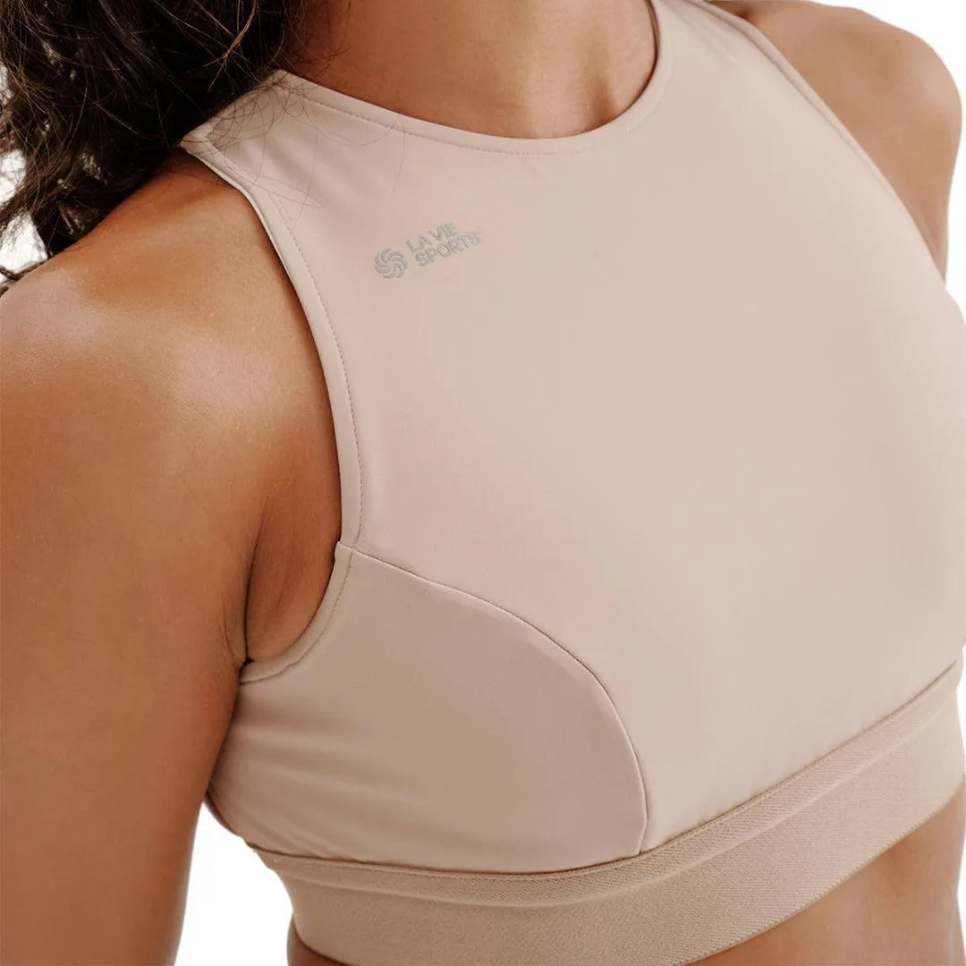 Top Cropped Dupla Face Total Emana Latte e Cappuccino