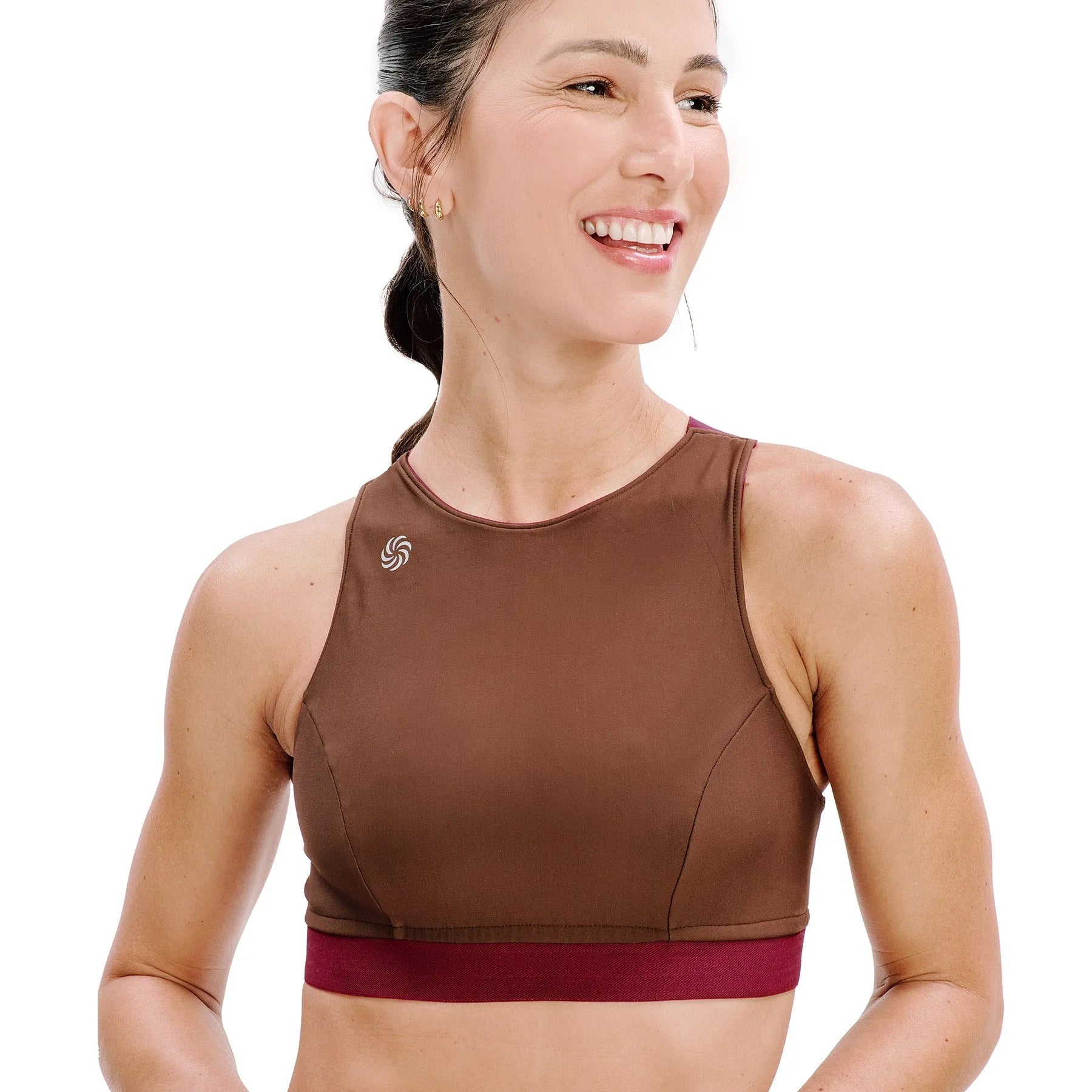 Top Cropped Dupla Face