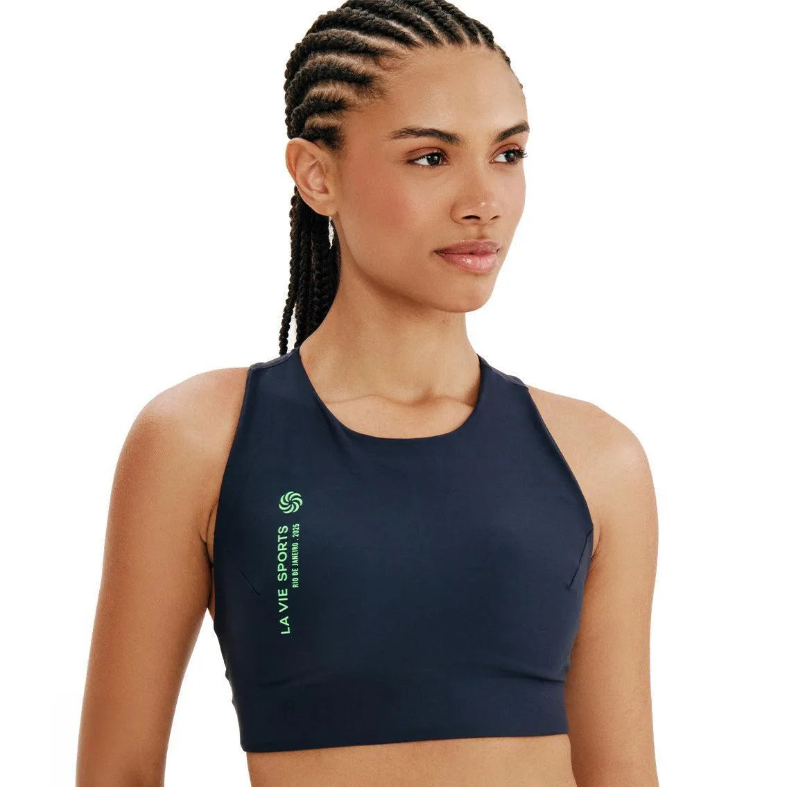 Top de Compressão com Bolso Cropped Bojo Fixo 2.0 Total Emana