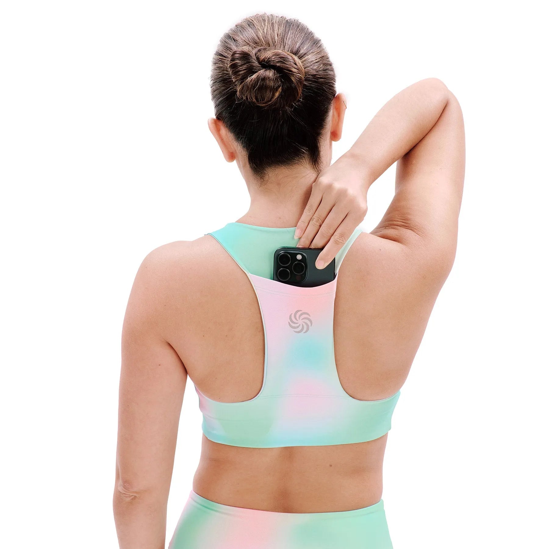 Top de Compressão com Bolso Cropped Bojo Fixo 2.0 Total Emana