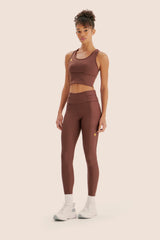 CALÇA DE COMPRESSÃO MULTIBOLSOS FlexSkin™ CHOCOLATE