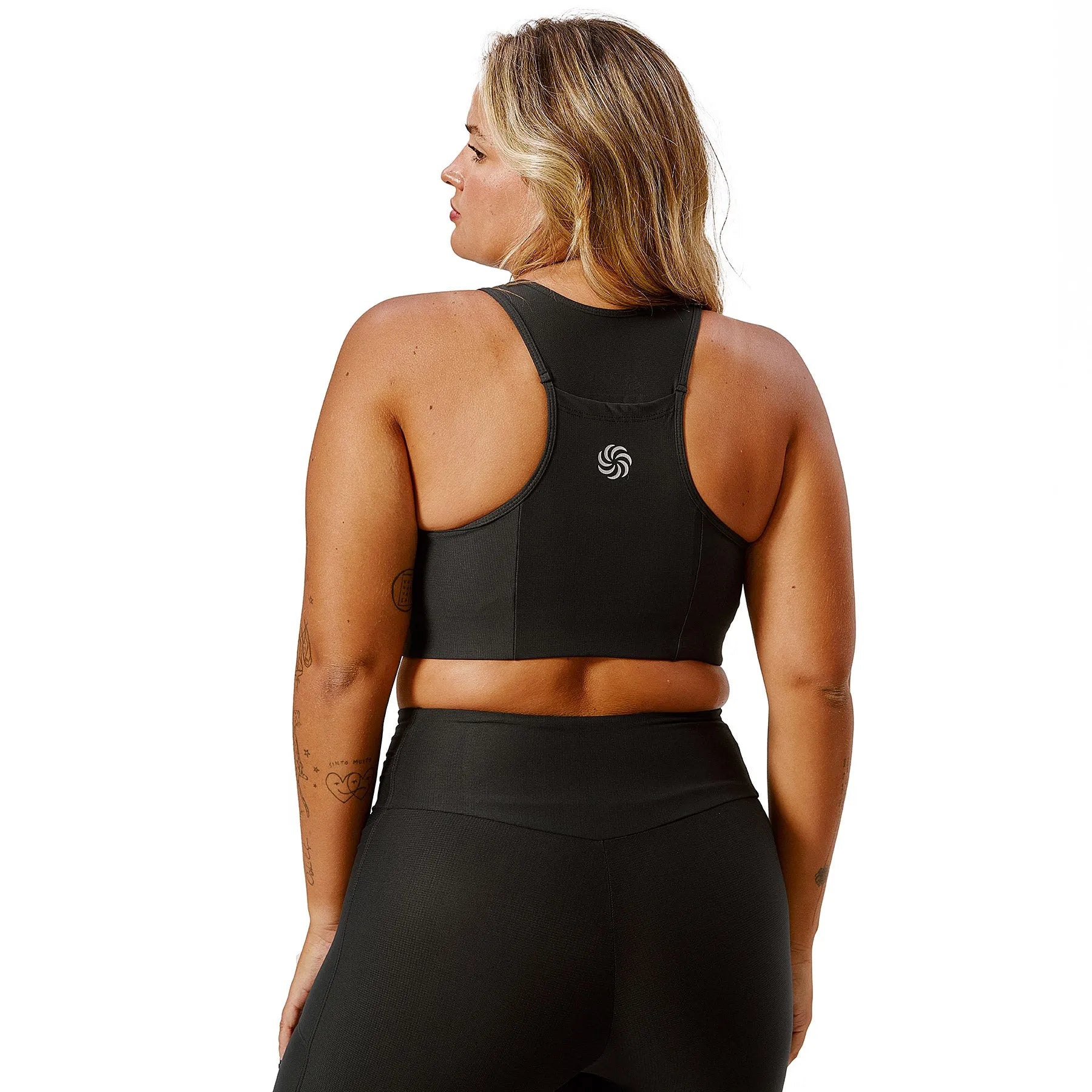 Top de Compressão com Super Bolso 2.0 Preto